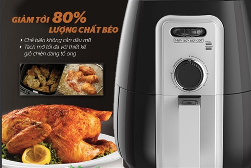 Nồi Chiên Không Dầu 5.5L Sunhouse SHD4022 - Lựa Chọn Hoàn Hảo Cho Bữa Ăn Ngon Miệng